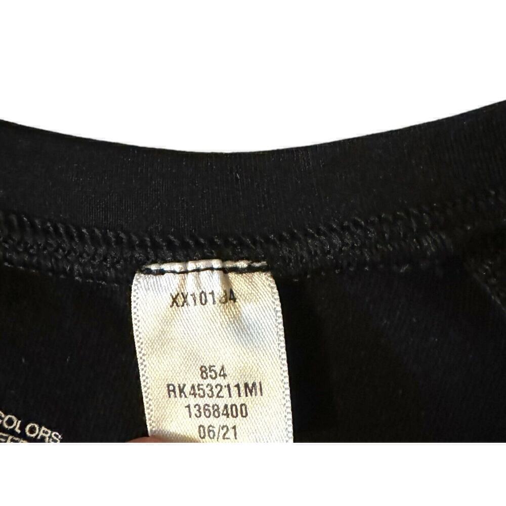 Zella Black Compression Activewear Small Shirt Short Sleeve Gym Workout Running - Picture 8 of 8